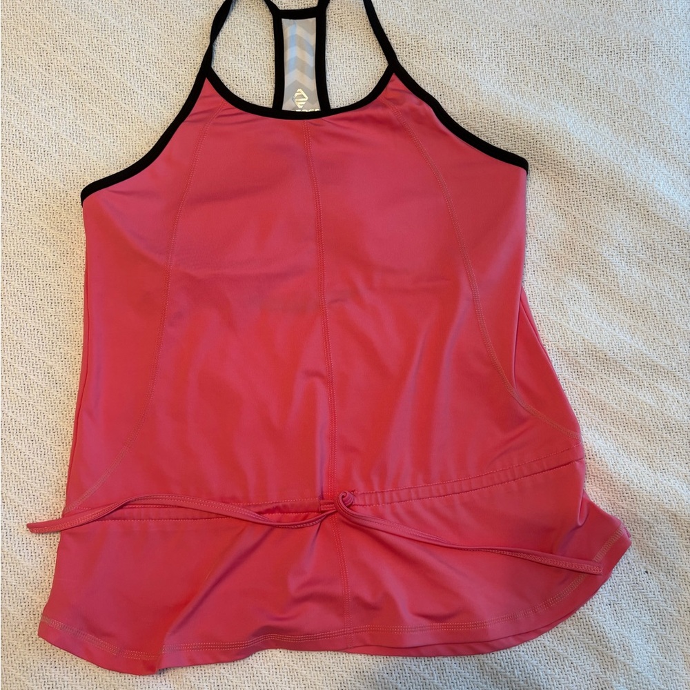 ADEDGE PERFORMANCE Pink Athletic Tank Top Size Large